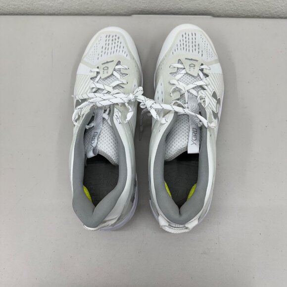 Under Armour Yard Low White Metal Baseball Cleats Shoes 3027060-100 Mens size 16 main image 6